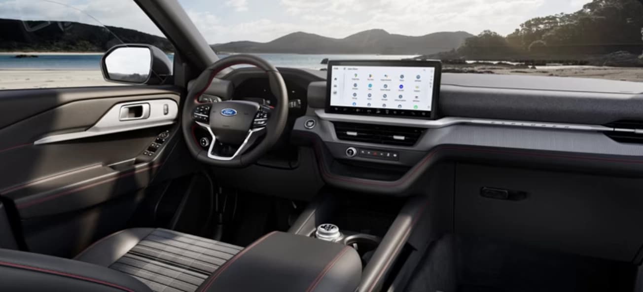 The 2026 Ford Explorer Just Leaked, And It Finally Has The Screen It Deserved