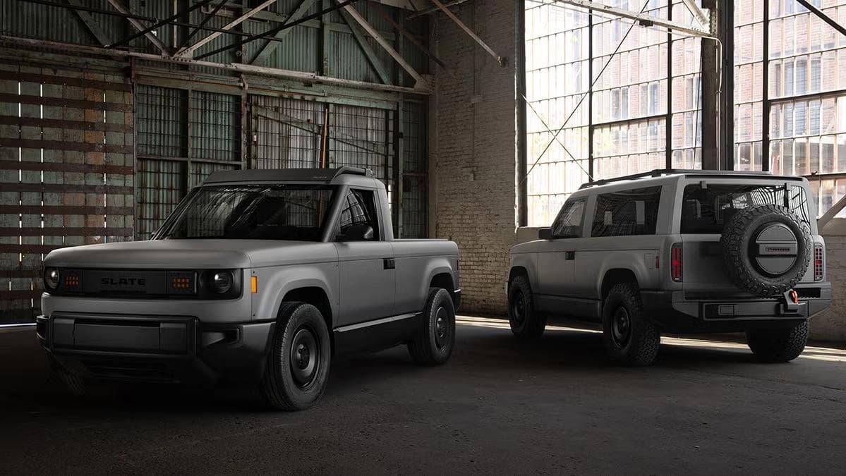 The New Slate EV Truck Looks Like a Tupperware Container and We Genuinely Want One